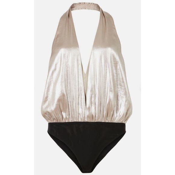 New. Allsaints champagne bodysuit. Size 0 retails $169 - Picture 7 of 16
